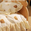 Cat Bed Wooden Cat And Dog Bed With Teddy Bear Pattern Indoor Pet Furniture Floor To Ceiling Bed(20*11inch)Comfortable Durable