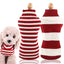 Christmas Dog Clothes Hoodie Pet Dog Sweater Flannel Antlers Scarf Winter Warm Small Dog Outfit Cat Hooded Clothing Costume Coat