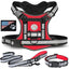 Doberman Dog Harness Collar Leash Set Walking Pet Vest Harnesses for Medium Large Dogs German Shepherd mascotas Chain Supplies