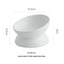 Ceramic bowl, cat bowl, dog bowl, pet bowl, slanted mouth, high foot protection, cervical spine, dog, cat, food bowl, pet suppli