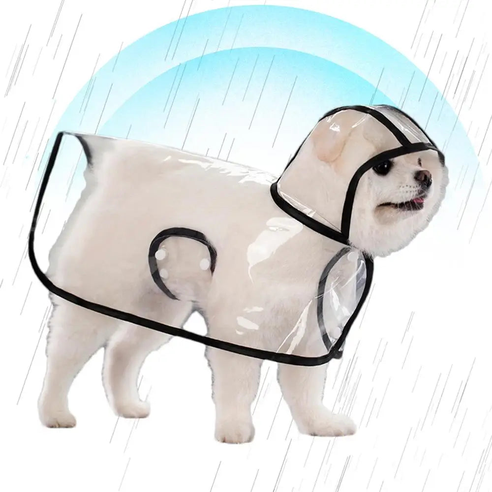 Dog Rain Jacket Waterproof Pet Raincoats with Poncho Hood Raincoat for Dogs Dog Rain Coat Dog Rain Poncho for Dog  Kitten
