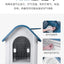 Dog house, outdoor nest, four-season universal room, summer sun protection, large dog house, cage cat nest, villa manufacturer w