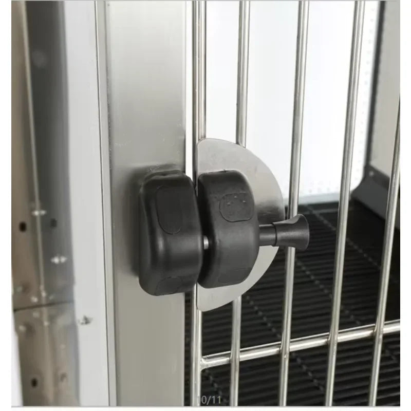 KA-505D Hot Sale Stainless Steel Pet-Showing Dog Cat Cage for Veterinary Powder coating high quality pet kennel