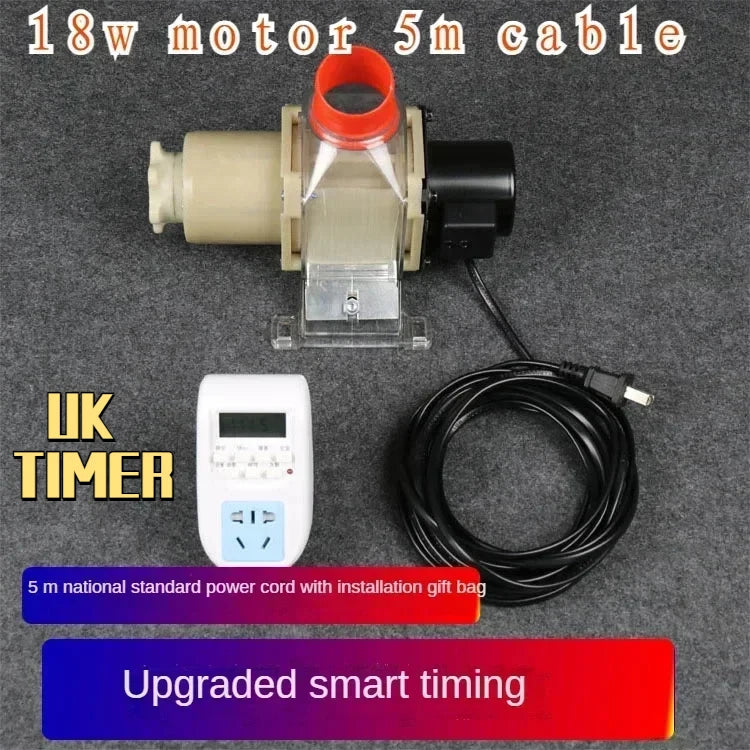 Automatic Chicken Feeder Pigeon Chicken Duck Carrier Pigeon Trough Intellegent Timing Automatic Chicken Feeder Pigeon Supplies