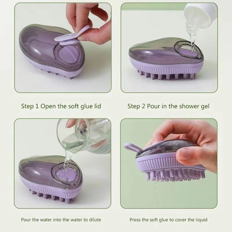 Multifunctional Pet Hair Comb for Dogs Cats Animals Massage Cat Dog Bathing Brush Maltese mascotas Grooming Accessories Supplies