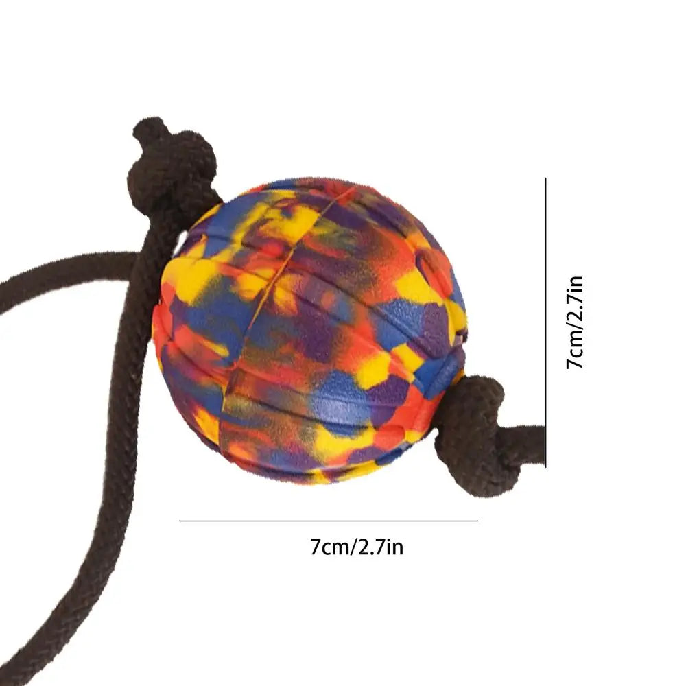 Dog Training Ball On Rope Pet Playing Balls Toys Outdoor Playing Keep Teeth Healthy And Boost Physical And Mental Health For Dog