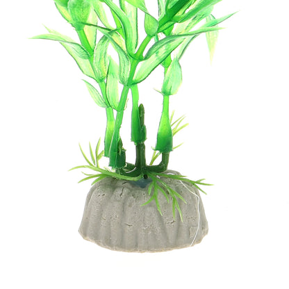 UXCELL 10/20 Pcs Aquarium Artificial Plastic Plants Water Weeds Ornament Fish Tank Plant Flower Grass Decoration Accessories