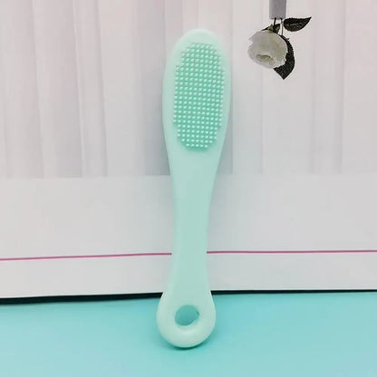 Dog Cat Finger Toothbrush Pet Soft Finger Nose Blackhead Cleaning Brush Silicone Dog Cat Wool Brush Pet Dog Accessorie