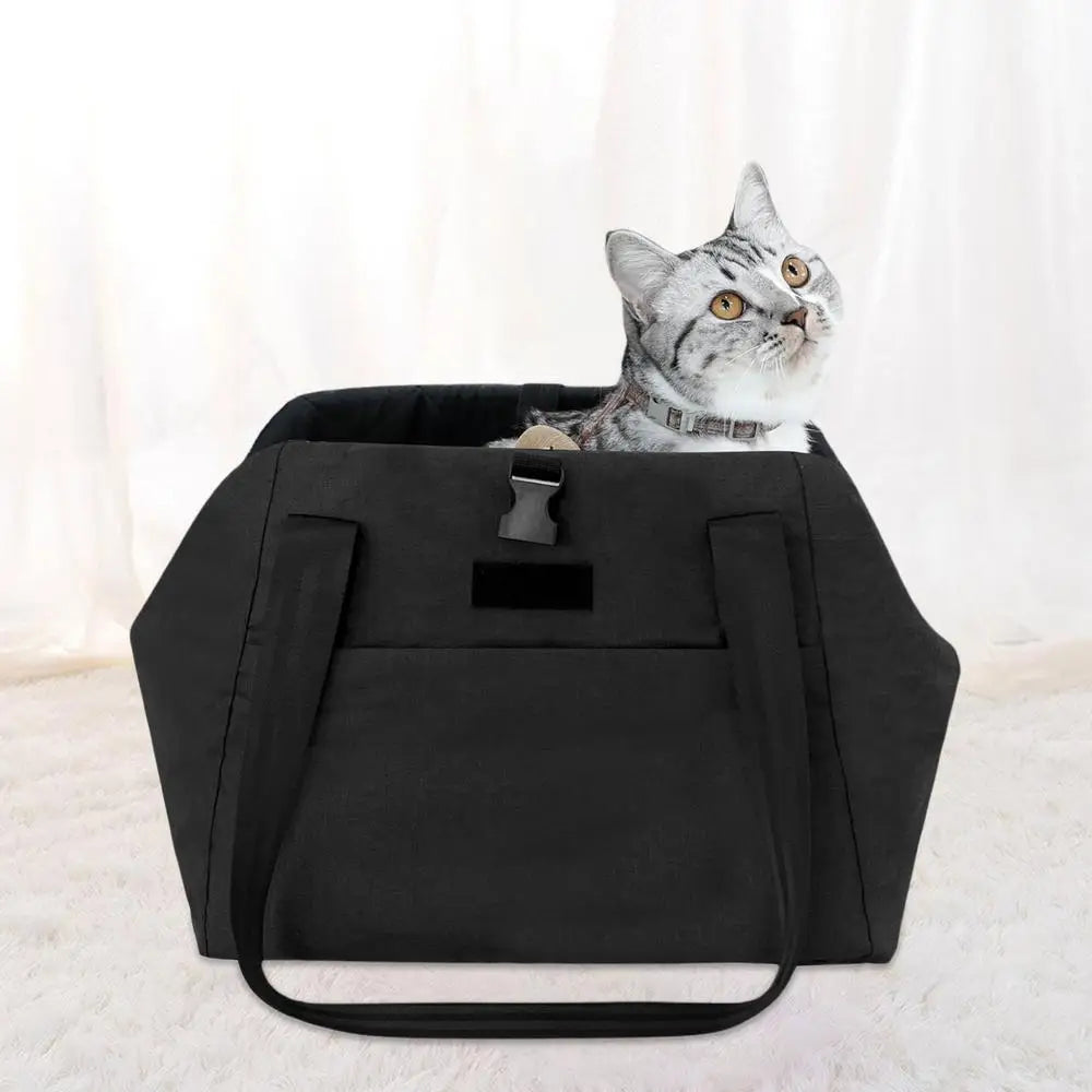 Dog Carrier Heater USB Adjustable Heating Dog Shoulder Carrier Bag Heated Cat Carrier For Cats And Small Dogs With Side Bag Pet
