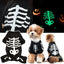 Halloween Dog Costumes For Large And Extra Large Dogs Skeleton Costume Jumpsuit Coat Pet Halloween Costumes Outfits Apparel J9F6