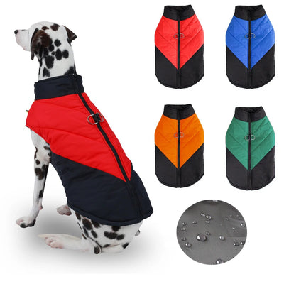 Waterproof Dog Jacket Winter Warm Dog Clothes for Small Large Dogs Puppy Vest Chihuahua Coat French Bulldog Yorkie Pug Costume