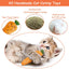 Cats Toy with Catnip Plush Cat Toys for Kitten Teeth Grinding Thumb Pillow Chewing Toy Claws Thumb Bite Pet Accessories