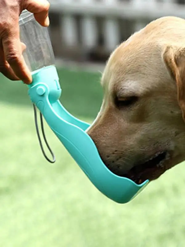 Dog Water Bottle Pet Travel Drinking Bottle 5 in 1 Outdoor Pet Accessories with Dog Drinking Bottle Food Storage Container
