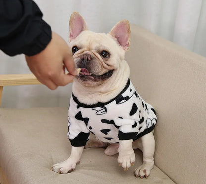 Warm Dog Clothes Hoodies for Small Dogs Cute French Bulldog Clothing Fashion Winter Puppy Supplies Cat Jumper Chihuahua Costume
