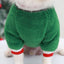Christmas Dog Clothes Hoodie Pet Dog Sweater Flannel Antlers Scarf Winter Warm Small Dog Outfit Cat Hooded Clothing Costume Coat