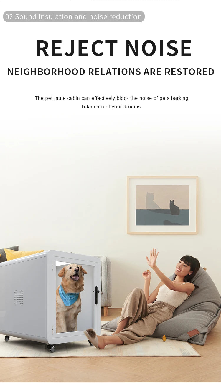 Atmosphere Light Plush Portable Disassembled Modular Indoor Dog Other Pet Cages & Houses Product cat Silent Cabinets