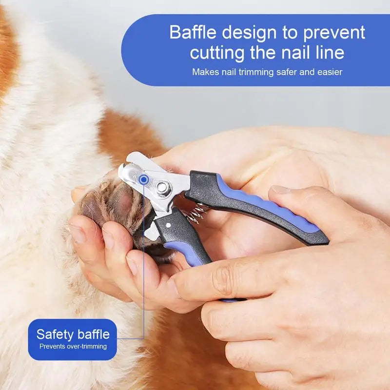 Rechargeable Dog Nail Grinder Safe Dog Claw Care Ergonomic Pet Nail Cutter Low Noise Nail Clipper for Pet Dog Puppy Cat Kitten