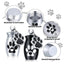 Pets Urn Keychain Paw Print Keyring Cremation Ashes Pendant Cat Cremation Jewelry Pendant Dog Paw Print Keepsake for Cats Dogs