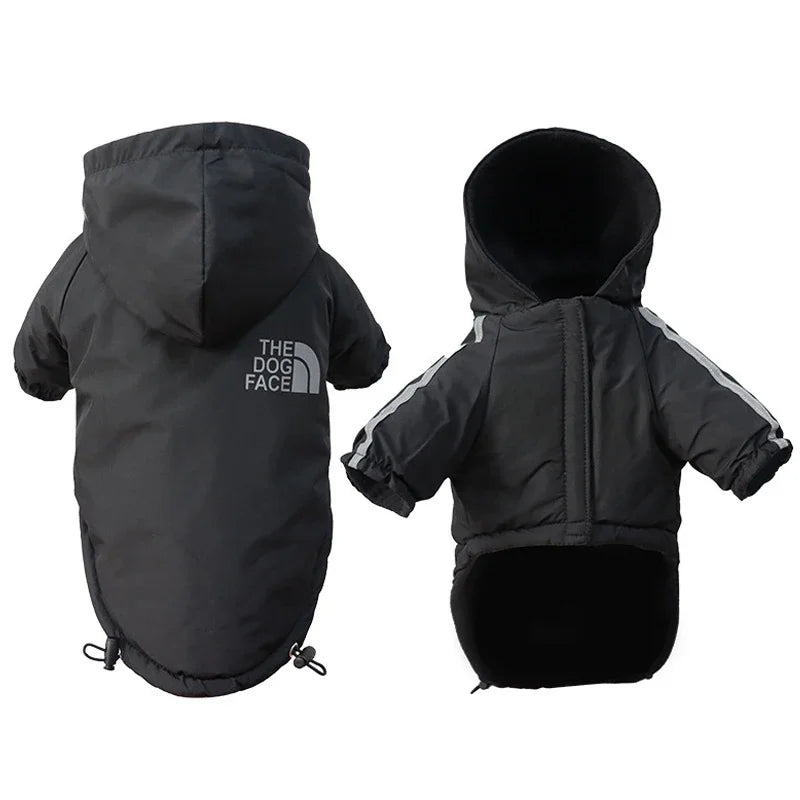 Pet Coat For Small Medium Dogs Waterproof Dogs Clothes Reflective Winter Warm Fleece Dog Jackets Puppy Raincoat Chihuahua Outfit