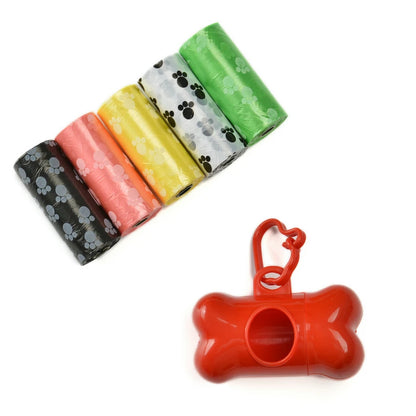 Useful Pet Poop Bag Set Multipurpose Carrier Garbage Clean Dispenser Box Dog Waste Poop Bag Dog Accessories Mascota Pet Supplies