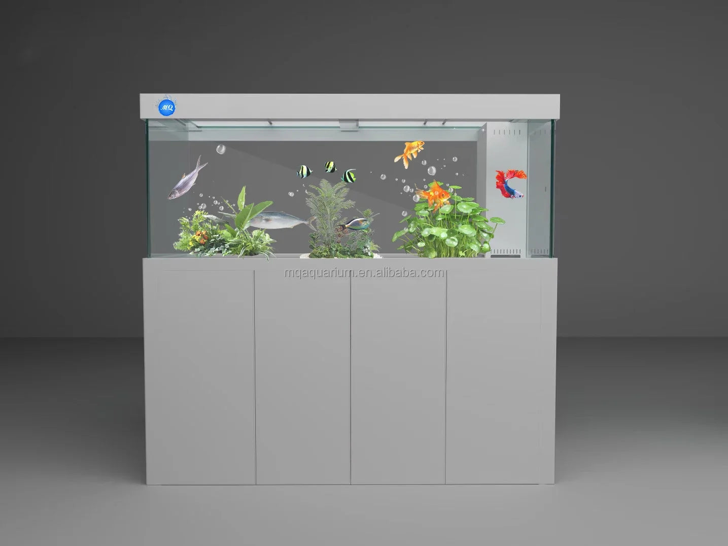 Customized aquarium  fish tank  tank with cabinet and Aquariums and accessories