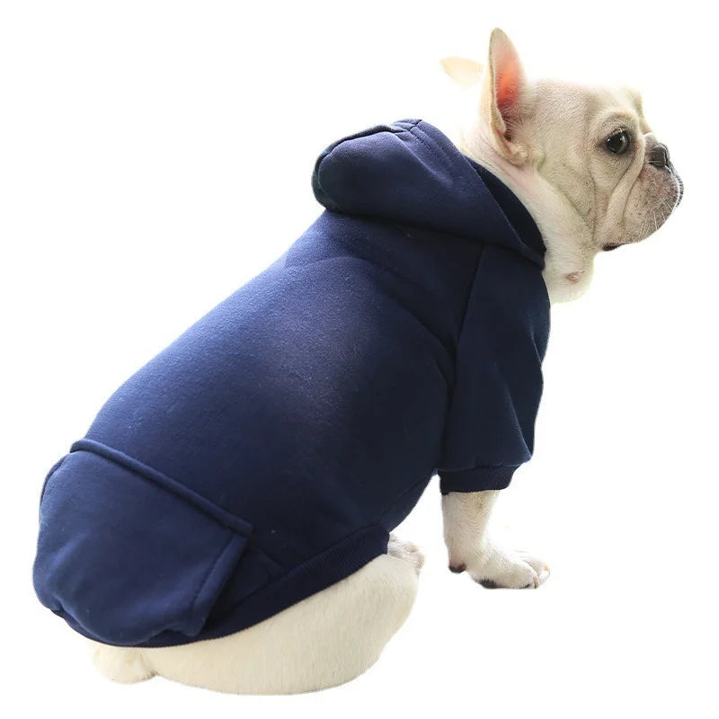 Autumn winter sweater cowboy pocket two legged clothes sports style pet clothes dog cat clothes pet products