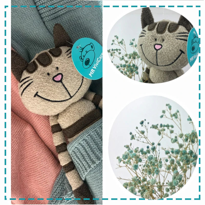 MR ViviCare Cat Plush Toy Small Soft Simulation Kids Stuffed Animal Toys For Children Cute Photo Props Girls Birthday