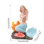 Mermaid Fish Tank Ornament Figurines Miniature Resin Decorations Artificial Aquarium Decor 6 Styles DIY Aquarium Desk Theme