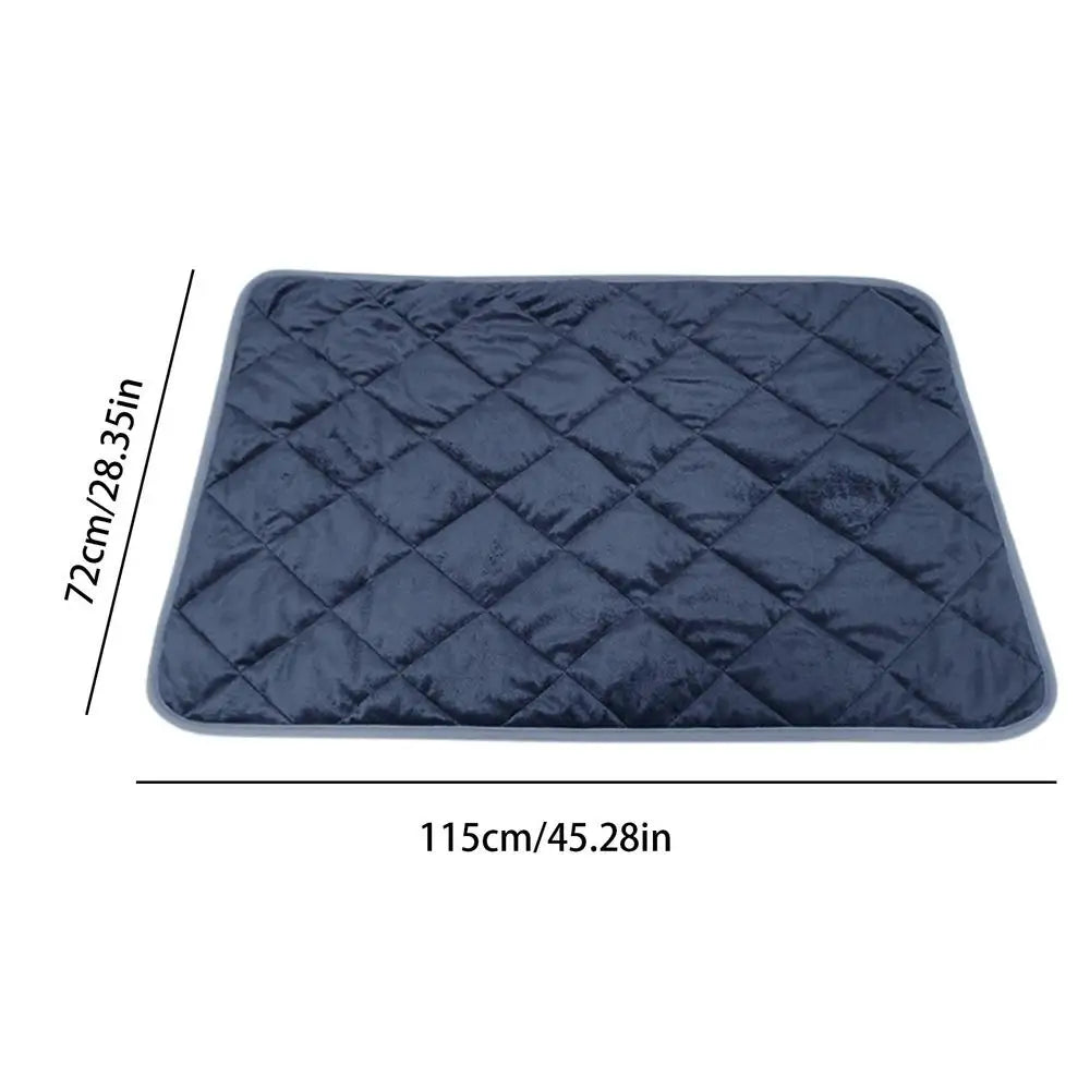 Heating Pad for Cats and Dogs Pet Blankets Temperature Sensing Self Warming Heated Cat Mat, Thermal Blanket, Anti Slip Pads
