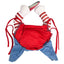 Funny Halloween Dog Costume For Small Medium Dogs Cats Adjustable Puppy Cosplay Party French Bulldog Chihuahua Pet Clothing