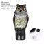 Owl Decoys to Scare Birds Squirrels Away Realistic Bird Repeller Owl Prowler Decoy Protection Repellent Pest Control Scarecrow