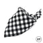 Plaid Cat Dog Bandana Pet Puppy Soft Cotton Bandanas Handkerchiefs Scarfs Triangular Bandages Accessories for Kittens Puppies