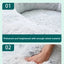 Plush Pet Bed with Pillow Quilt Winter Warm Large Foam Pad Pet Sleeping Pad Sofa Bed Removable and Washable Pet Kennel