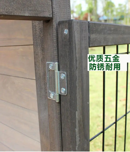 Small puppy house outdoor water rot kennel kennel kennel rural large medium and small outdoor villa