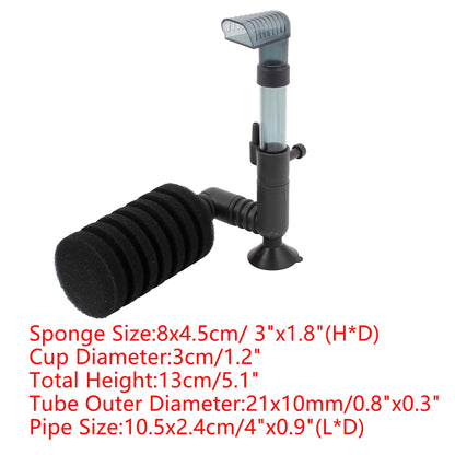 UXCELL Fish Tank Sponge Filters Water Inlet Pond Protection Air Pump Filtration Aquarium Filter Protector Cover Accessories