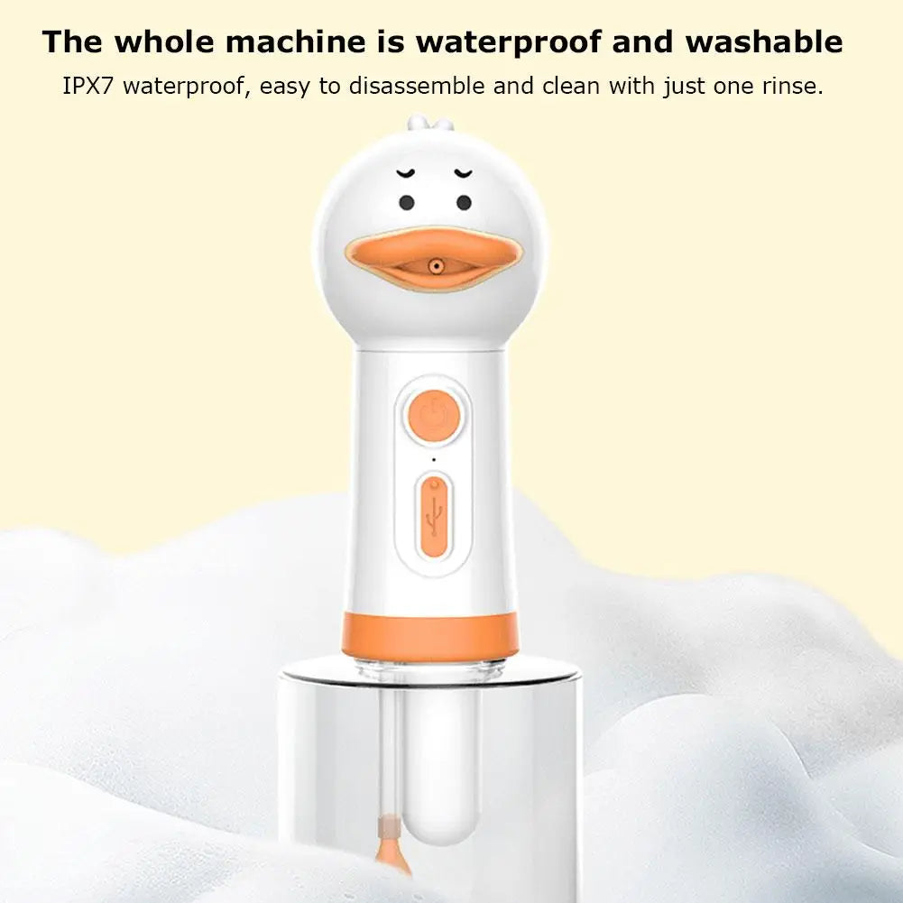 Cute Giraffe Dog Shower Gel Electric Foaming Machine IPX6 Waterproof Fully Automatic Soap Dispenser USB Charging Dog Bathing Hel