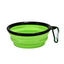Hot Selling Camping Travel Portable Folding Dog Pet Food Water Bowl