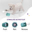 Dog Tennis Tumble Interactive Toy Pet Training Ball Rubber Heavy Duty Tennis Ball Cup Toy Puppy Chewing Dispensing self Play Toy