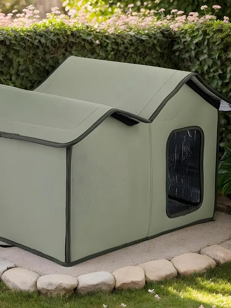 Outdoor Cat Shelter Large Winter Insulated Pet House Waterproof Detachable Cat Shelter Washable Cat Nest Pet House For Cat Dog