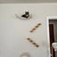 Cat Hammock Cat Tree Wall Mounted Wooden Furniture Scratcher Kitty Beds Perches Stable Cats Wall Shelves For Sleeping Playing