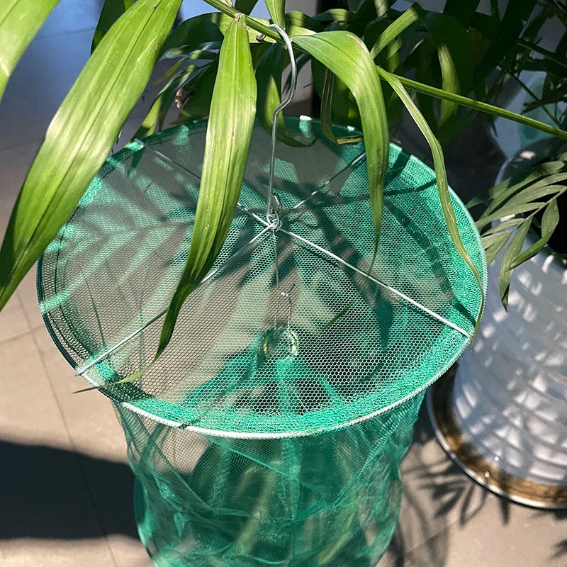 Fly Catcher Pest Control Reusable Hanging Fly Catcher Fly Catcher Cage Net Fly Catcher Garden Hanging Bird CatcherGarden