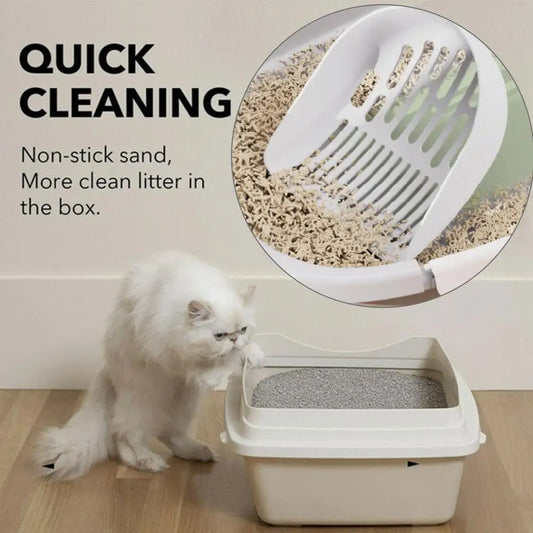 Extra Large Cat Litter Scoop Pet Feces Scoop Sturdy And Pp Material Simple Cat Litter Artifact Shovel Keep Home Clean