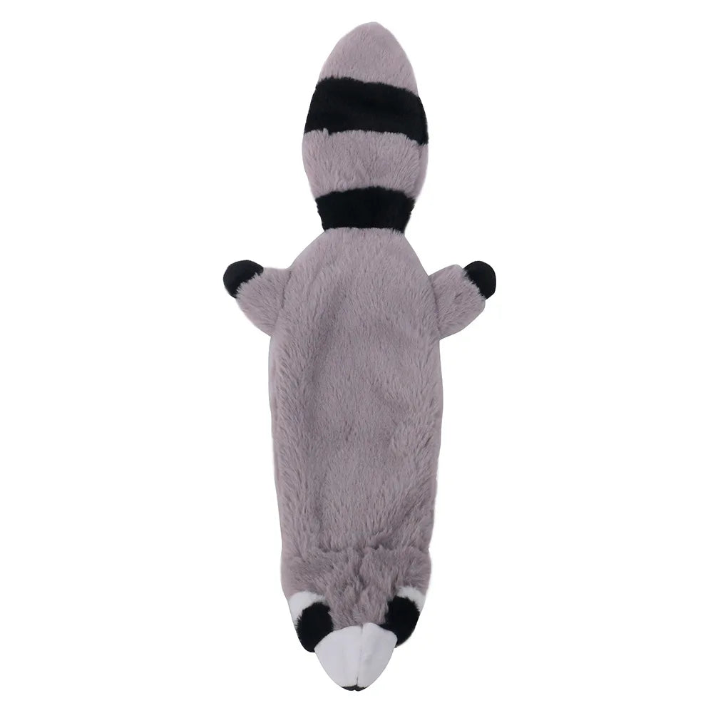 Dog Plush Toy Plush Animal Skin Three Piece Set Of Unfilled Pet Toys Squeaking Sound Dog Toys Fleece Squeak Toys