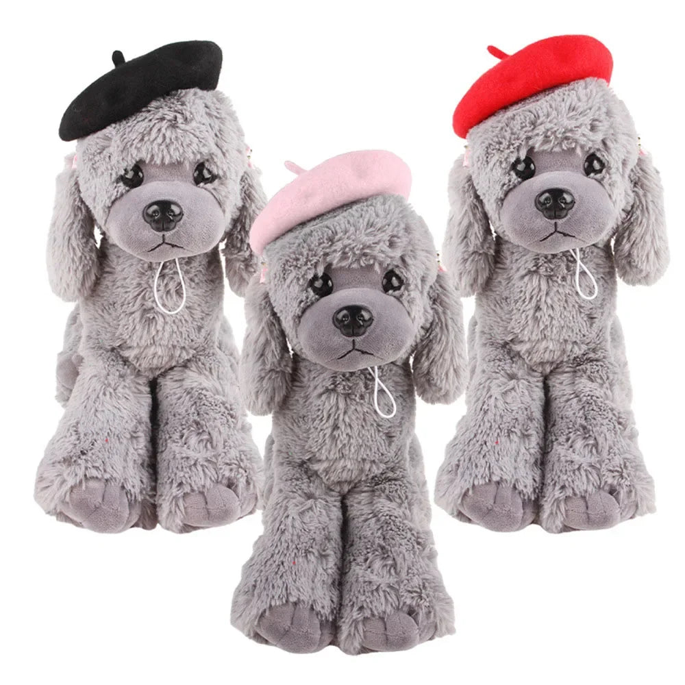 Wool Puppy Beret Adjustable Pet Hat for Cats Small Dogs Cute Beret Style Headwear for Kitten Comfortable Pet Fashion Accessories