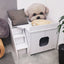 Kennel Four Seasons Universal Wooden Dog House  Dog Villa Internet celebrity Pet House Cat Dog Universal Wooden House