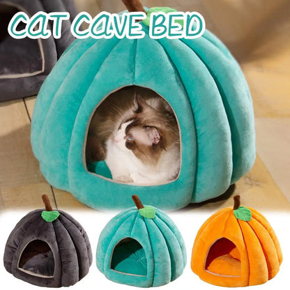 New Autumn And Winter Cat And Dog Semi-enclosed Pet Nest Four Seasons Universal Warm Cat Villa Small Dog Mat Dog Nest