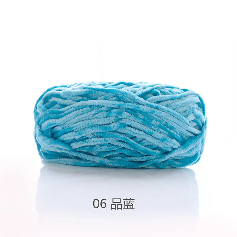 Ruyi bird warm fleece thick wool handmade DIY crochet woven golden velvet hook shoe thread wool ball