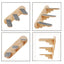 Wall Mounted Cat Climb Shelf Perch and Ladder Cat Hammock and Three Step Wood Stairway for Cats Playing and Sleeping