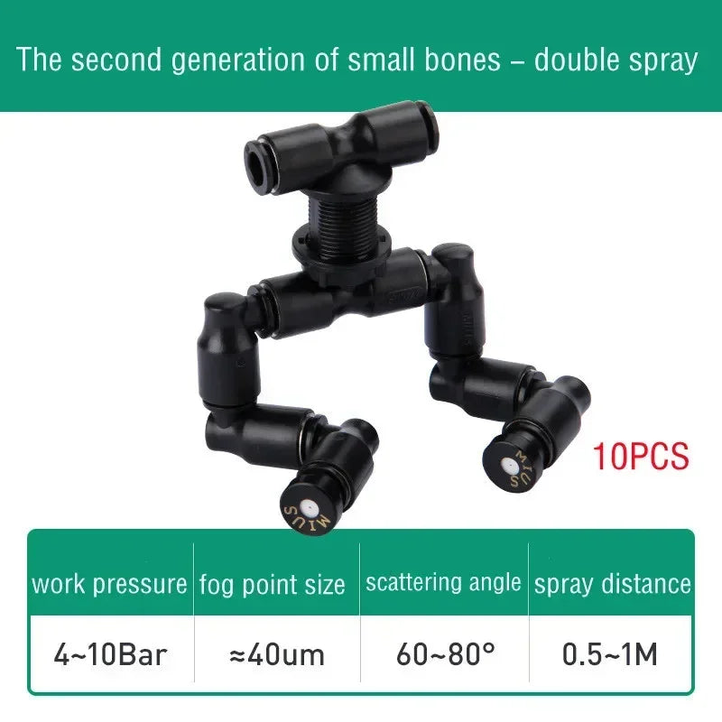 MIUS C Series Reptile Mister Fogger Terrariums Humidifier Rainforest High Pressure Silent Pump Fog Machine Sprayer System