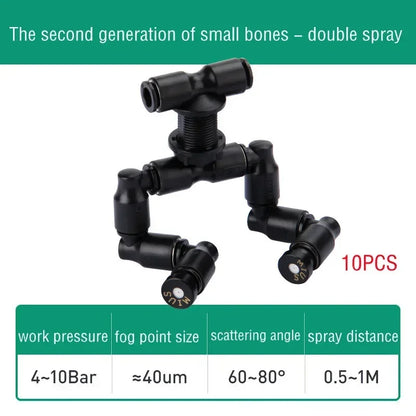 MIUS C Series Reptile Mister Fogger Terrariums Humidifier Rainforest High Pressure Silent Pump Fog Machine Sprayer System